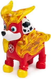6055929 Spin Master Paw Patrol Mighty Pups Charged Up Figure - Marshall