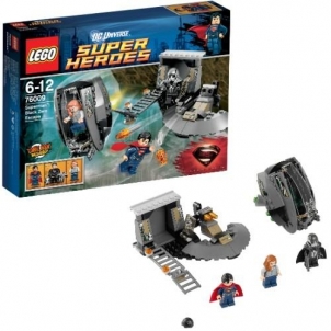 Konstruktorius LEGO Super Heroes Superman Black Zero Escape 76009 