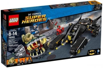 LEGO Super Heroes konstruktorius Batman Killer Croc Sewer Smash 76055, 8-14 m. vaikams 