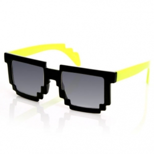 8 bitų pikselių akiniai nuo saulės