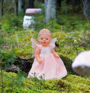 Šviečianti suknelė lėlei Baby Born Zapf Creation 820728