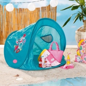 829257 ZAPF CREATION Baby Born Holiday Beach Set с палаткой и купальным комплектом 43 см 