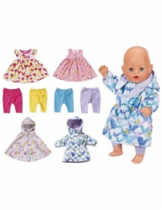 829424 Zapf Creation Baby Born Сезонный комплект 4 Комплектa одежды для кукол 43 CM