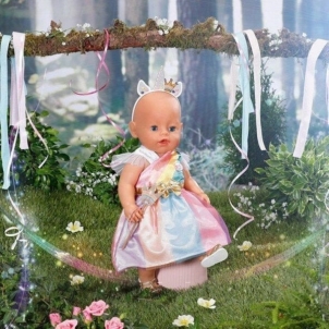 Rūbų komplektas lėlei Baby Born Fantasy Deluxe Princess 830338 - 43 cm 