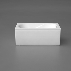 Akmens masės vonia VISPOOL CLASSICA 150x75 stačiakampė balta