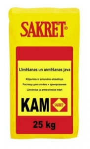 Adhesive and Armoring Mortar KAM 25kg Glue reinforcement