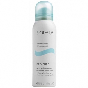Biotherm Deo Pure Antiperspirant Spray Cosmetic 125ml Deodorants/anti-perspirants