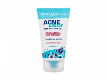 Dermacol AcneClear Antibacterial Face Wash Gel Cosmetic 150ml Sejas tīrīšanas līdzekļi