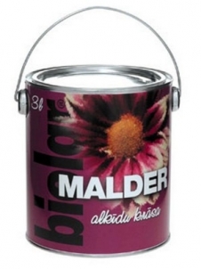 Emalis alkidinis Malder baltas 0,9 ltr. 