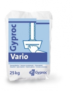 Glaistas gipsinis siūlėms Gyproc Vario 25kg Špakteles