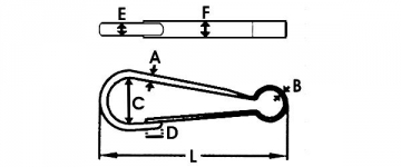 Grandinės susegiklis L-40 Circuits staplers, galvanized