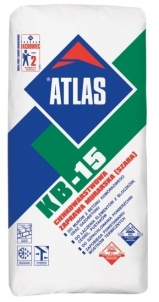 ATLAS KB-15 - masonry mortar for cellular concrete, 25kg Glued dry mixes