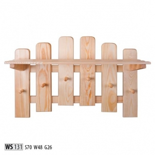 Kabykla WS131 Wooden hanger