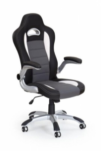 Biuro kėdė vadovui LOTUS juoda/pilka Biuro kėdės