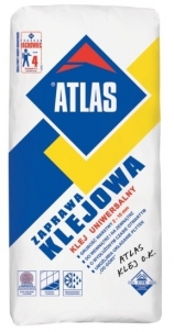 Adhesives for tiles ATLAS 25kg Adhesives for tiles