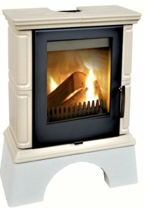 Oven Thorma LANDSHUT pilkas/kapučino Fireplace, sauna stoves