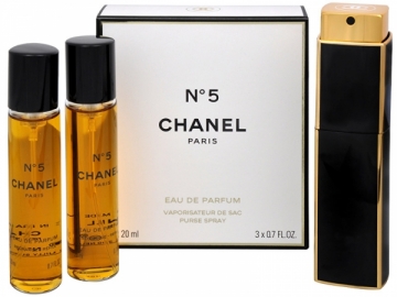 Parfumuotas vanduo Chanel No.5 Perfumed water 3x20ml Kvepalai moterims