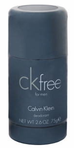 Pieštukinis dezodorantas Calvin Klein Free Deostick 75ml Dezodoranti, antiperspiranti
