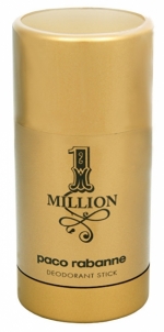 Pieštukinis dezodorantas Paco Rabanne 1 Million Deostick 75ml Dezodoranti, antiperspiranti