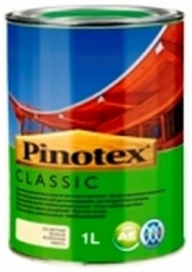 Pinotex CLASSIK bespalvis 10ltr. Impregnantai