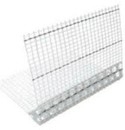 Plastikinis (PVC) kampas su tinkleliu (100/100) 3,0m Profiles (plastering, plastering, plaster board)