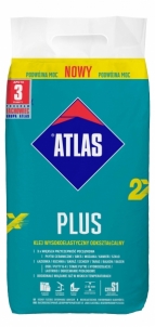 Deformable S1 adhesive for tiles ATLAS PLUS 10kg Adhesives for tiles