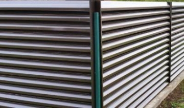Cans fence segment 10x1500x2600 double-sided polyester