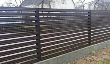 Skardinės tvoros segmentas 16x1700x2500 LX dvipusio dažymo
