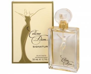 Tualetinis vanduo Celine Dion Signature EDT 50ml Kvepalai moterims