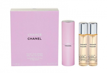 Tualetinis vanduo Chanel Chance EDT 3x20ml Kvepalai moterims