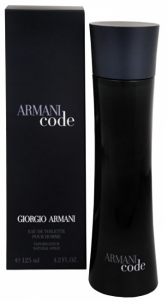 Tualetinis vanduo Giorgio Armani Black Code EDT 125ml 
