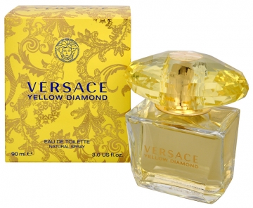 Tualetes ūdens Versace Yellow Diamond EDT 50ml Sieviešu smaržas