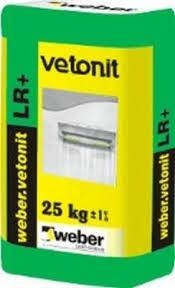 Vetonit LR+ sausas polimerinis glaistas 25kg Tepe