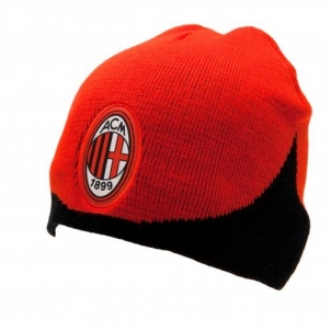 A.C. Milan žieminė kepurė (Raudona su juoda)