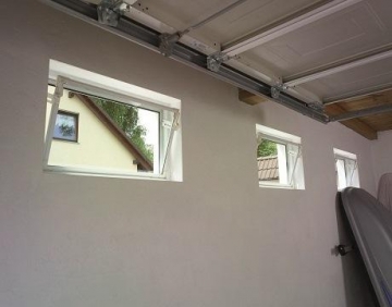 ACO пластиковые окна подсобных помещений 1000x600 mm. со стеклом