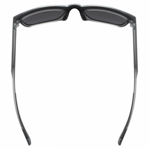 Akiniai Uvex lgl 42 black transparent / mirror silver Bikers goggles