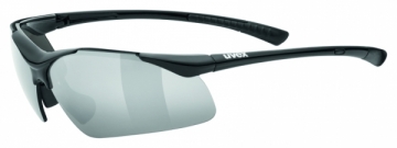 Akiniai Uvex Sportstyle 223 black Dviratininkų akiniai
