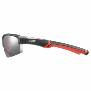 Brilles Uvex Sportstyle 226 grey red mat / mirror silver