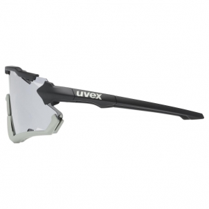 Brilles Uvex Sportstyle 228 black sand mat / mirror silver
