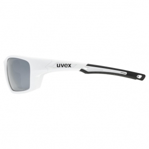 Brilles Uvex Sportstyle 232 P white mat / mirror silver