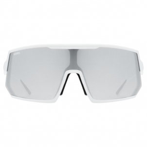 Brilles Uvex Sportstyle 235 white mat / mirror silver Velo aizsargbrilles