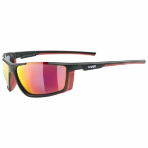 Brilles Uvex Sportstyle 310 black mat red / mirror red