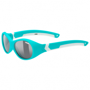 Brilles Uvex Sportstyle 510 turquoise white mat Velo aizsargbrilles