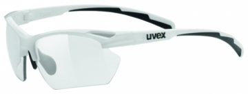 Akiniai Uvex Sportstyle 802 small variomatic white Bikers goggles