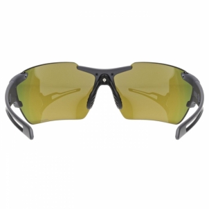 Akiniai Uvex Sportstyle 803 CV dark grey mat / green Bikers goggles