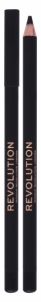 Akių pieštukas Makeup Revolution London Kohl Eyeliner Black 1,3g Acu zīmuļi un laineri
