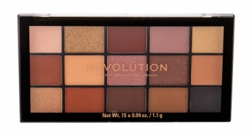Akių šešėliai Makeup Revolution London Re-loaded Velvet Rose Eye Shadow 16,5g Šešėliai akims