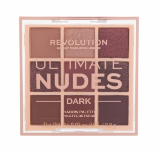 Akių šešėliai Makeup Revolution London Ultimate Nudes Dark Eye Shadow 8,1g Šešėliai akims