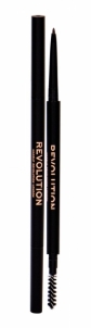 Antakių pieštukas Makeup Revolution London Precise Brow Pencil Dark Brown Eyebrow Pencil 0,05g Akių pieštukai ir kontūrai
