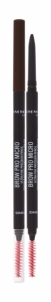 Antakių pieštukas Rimmel London Brow Pro Micro 003 Dark Brown 0,09g Akių pieštukai ir kontūrai